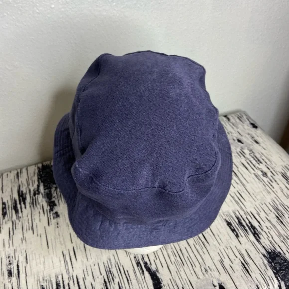 Vintage Y2K Nike Bucket Hat Navy Blue Center Swoosh L/XL - Picture 6 of 10